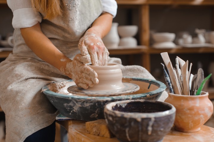 potter at the wheel
