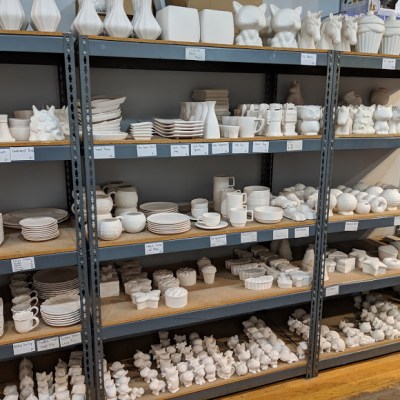 pottery selection