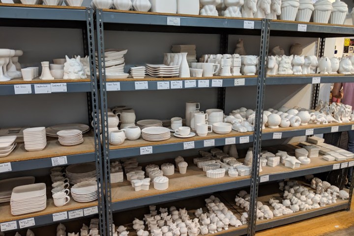 pottery selection